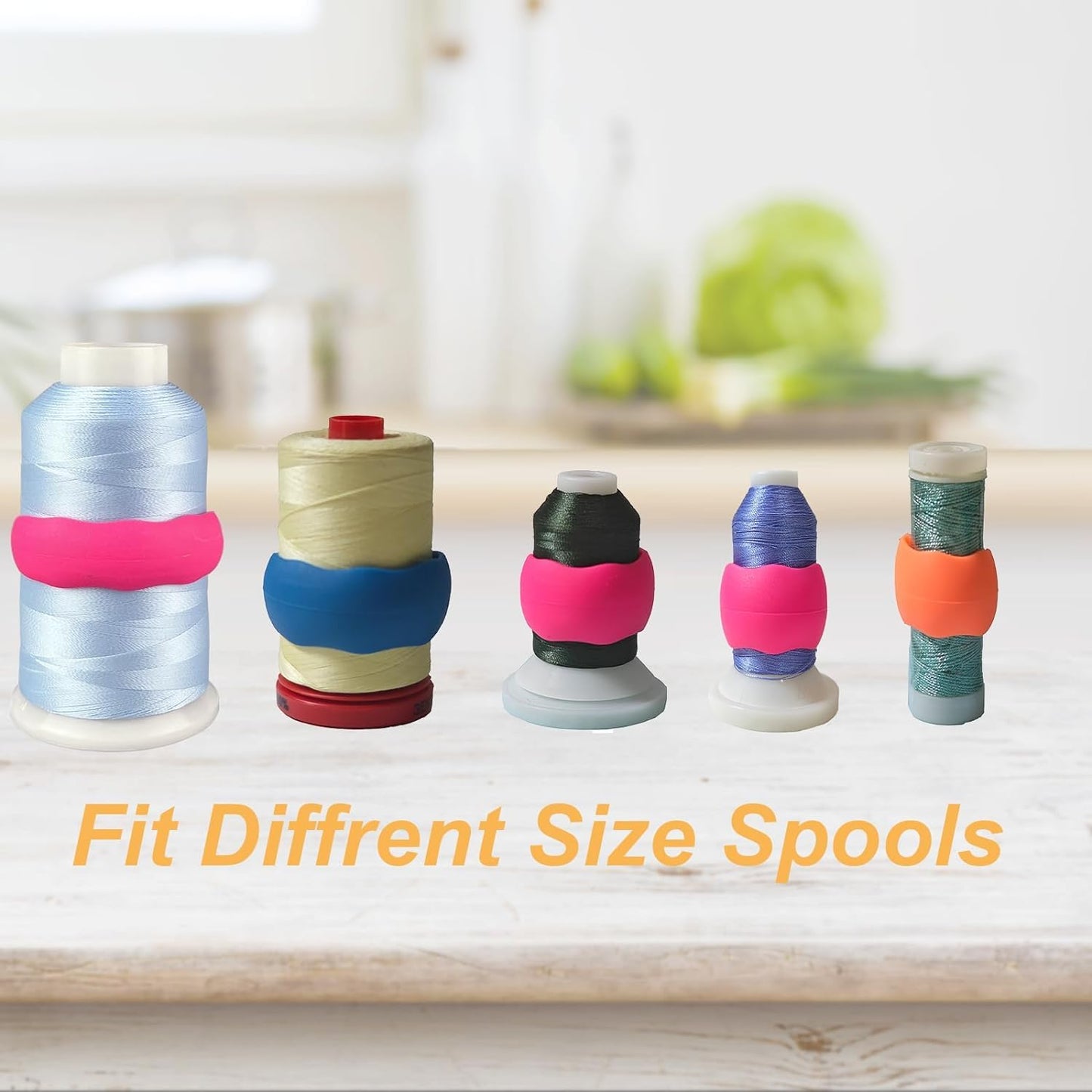 63 Colors Compatible with Brother Polyester Embroidery Machine Thread + 20 Thread Holder Kit