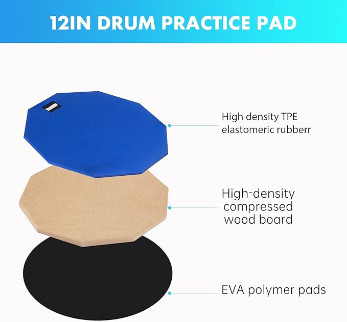 Drum Practice Pad- Snare Drum Stand