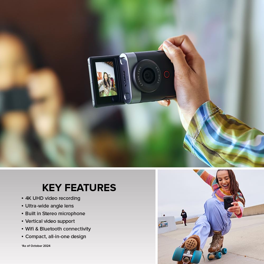 Canon PowerShot V10 Compact Vlogging Camera