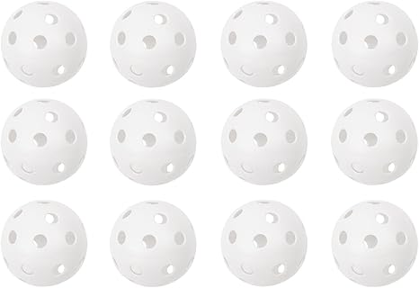 Hollow Plastic Baseballs- 12