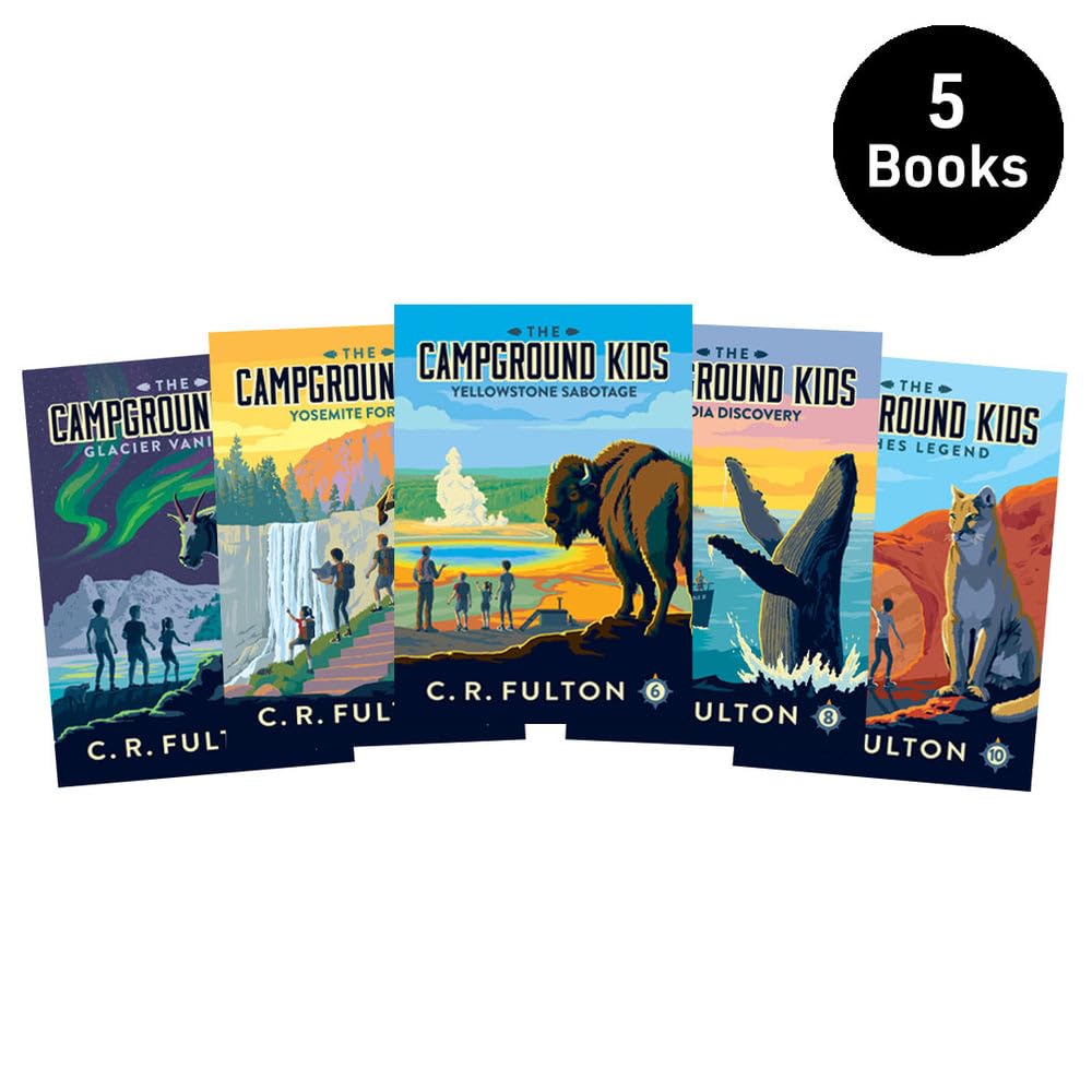 The Campground Kids (Books 6-10)- paperback