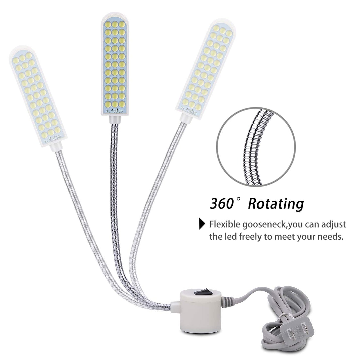 Sewing Machine Light (36LEDs) Gooseneck