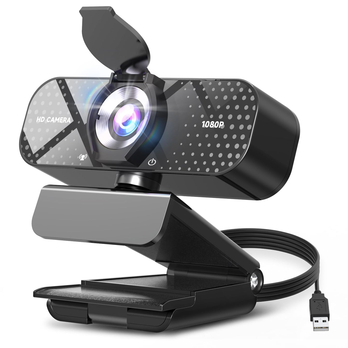 TRAUSI 1080P FHD Webcam