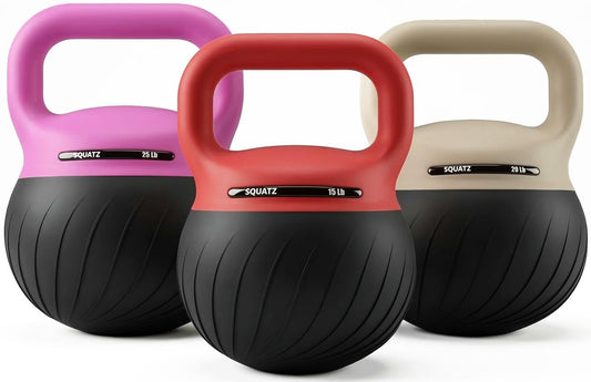 Squatz Soft Drop Kettlebell Set for Strength Training
