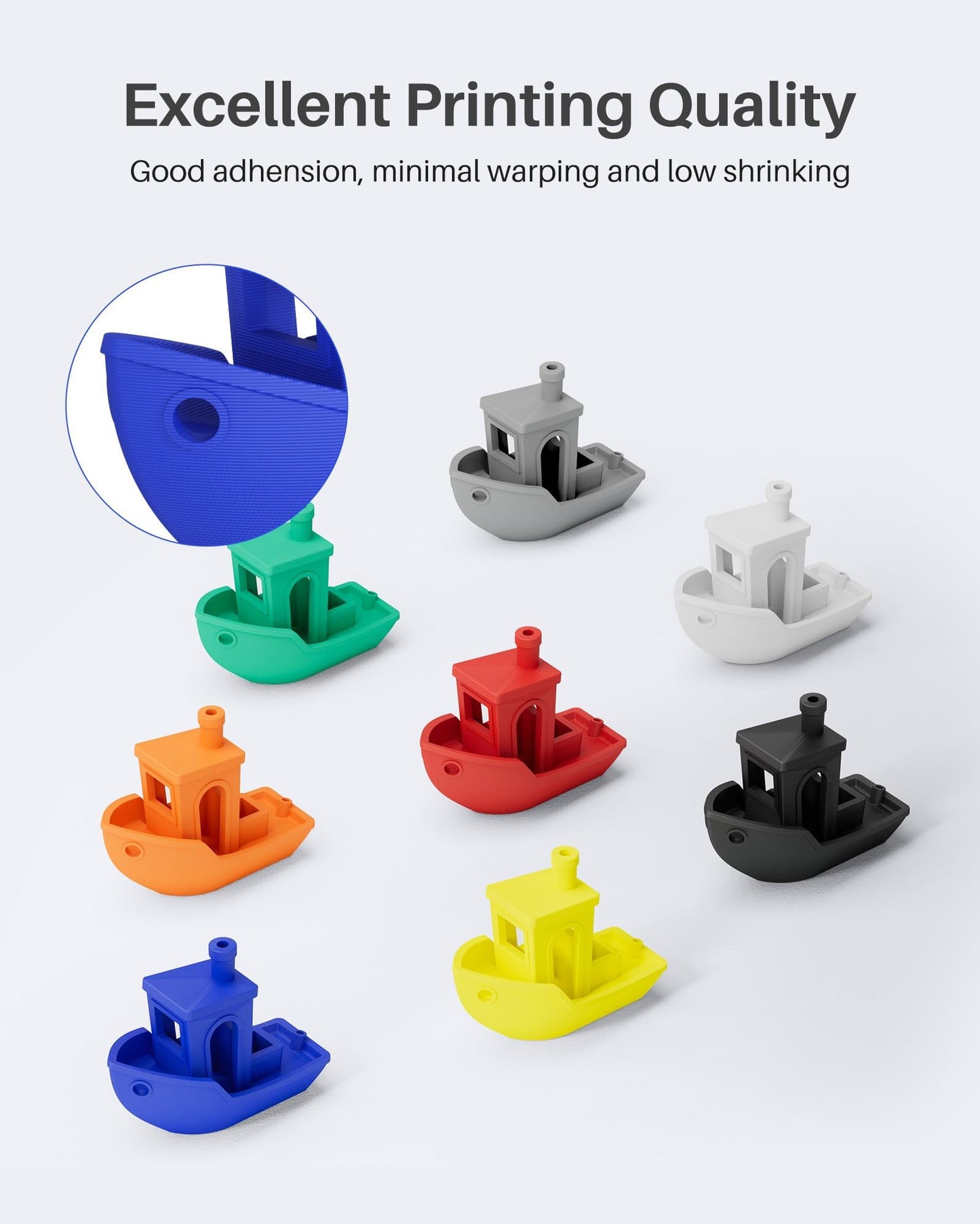 PLA Filament 1.75mm, 1KG, neon green