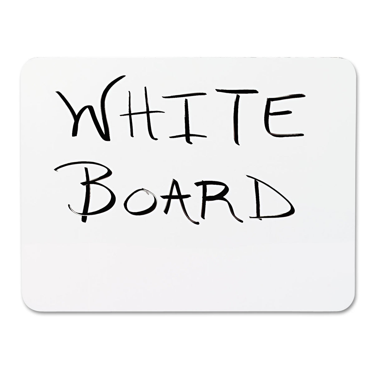 Chenille Kraft Creativity Street 988310 Combination Dry-Erase/Chalk Board, White/Black, Mini - Up to 2' (Set of 10)