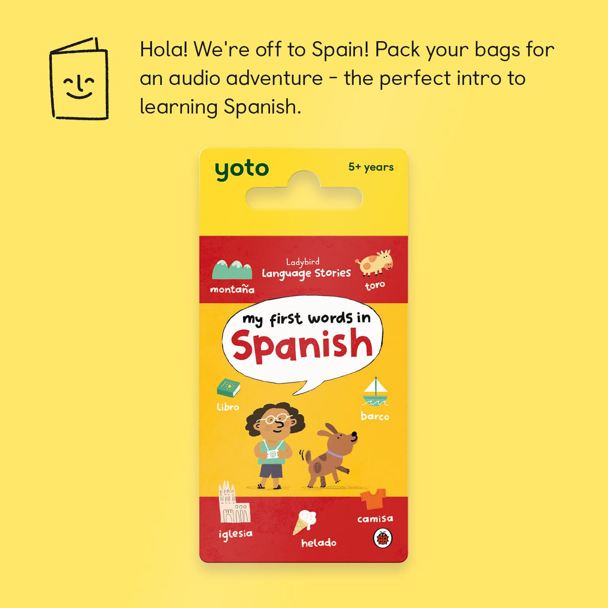Yoto Ladybird Language Stories: My First Words in Spanish – Kids Audio ...