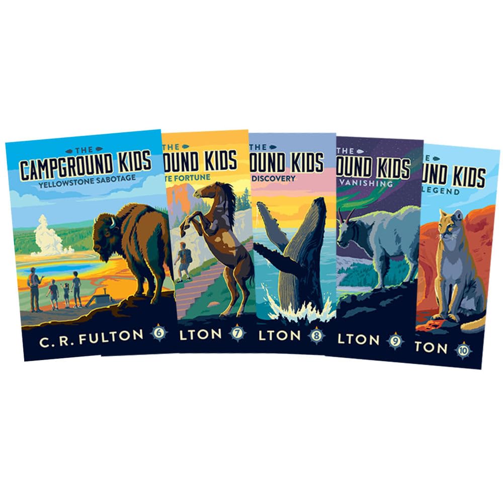 The Campground Kids (Books 6-10)- paperback