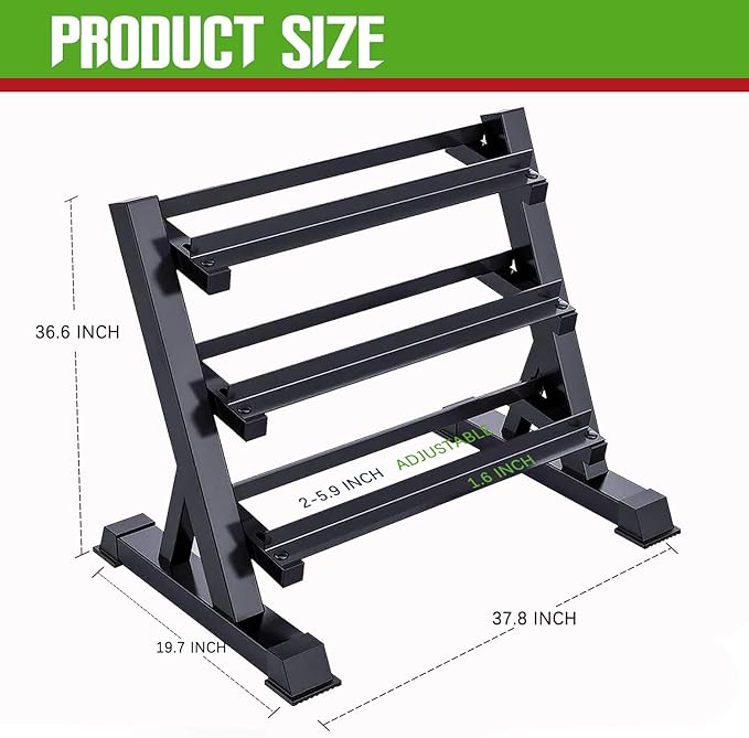 Iron and Rubber Coated Dumbbell Set