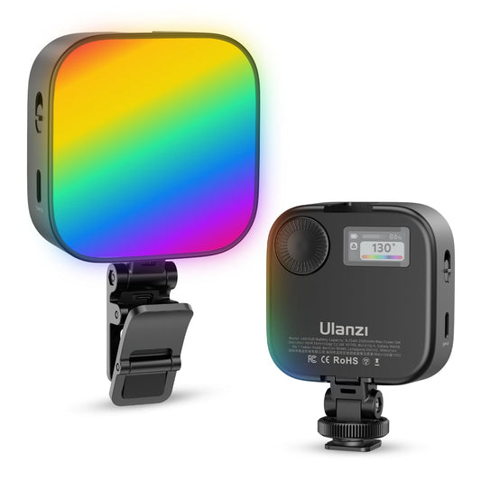 RGB Video Lights Black LED Camera Light