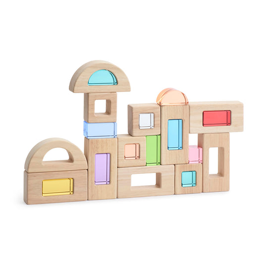 Guidecraft Window Unit Blocks - Foundation Set