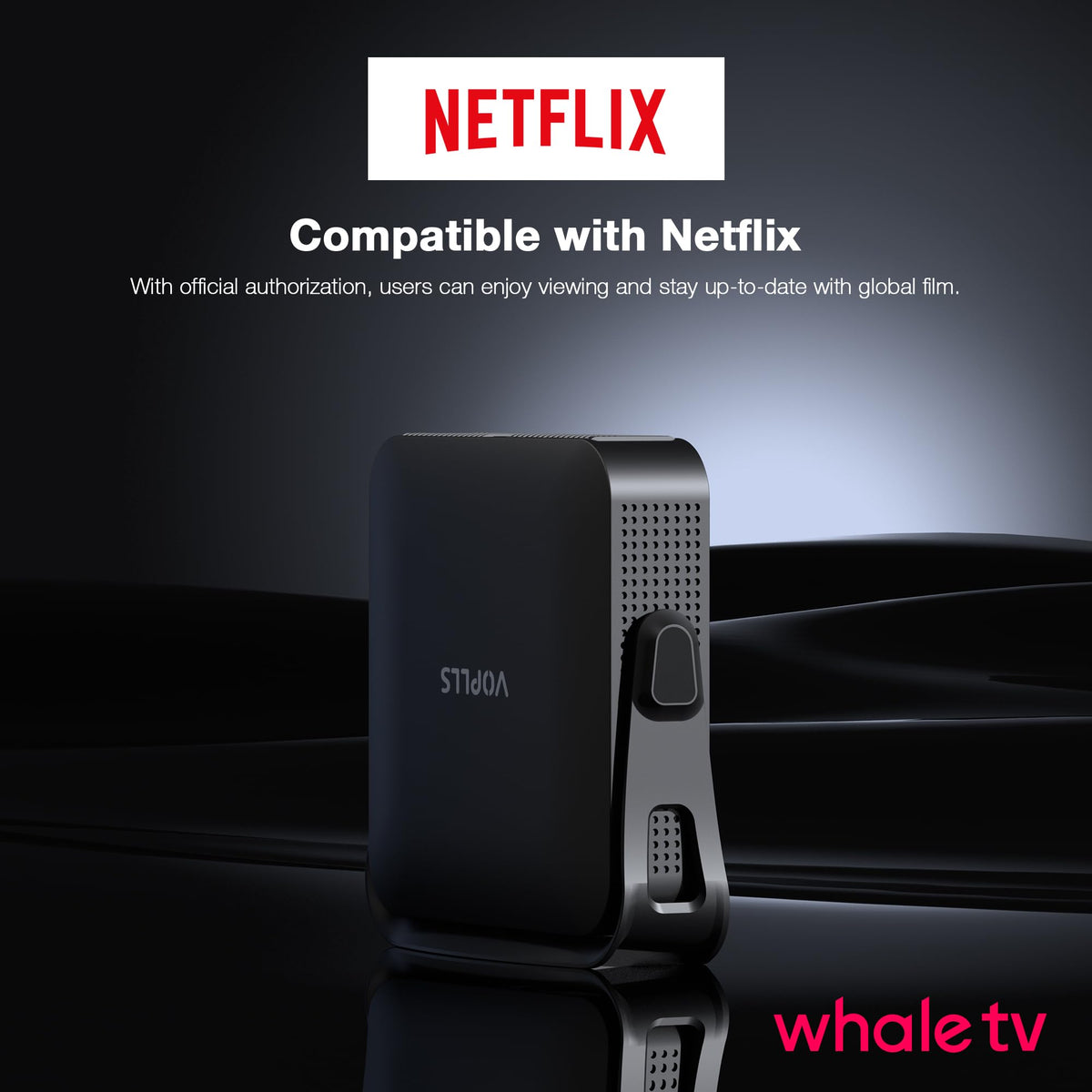 Thinnest 1.81" Smart Mini Projector