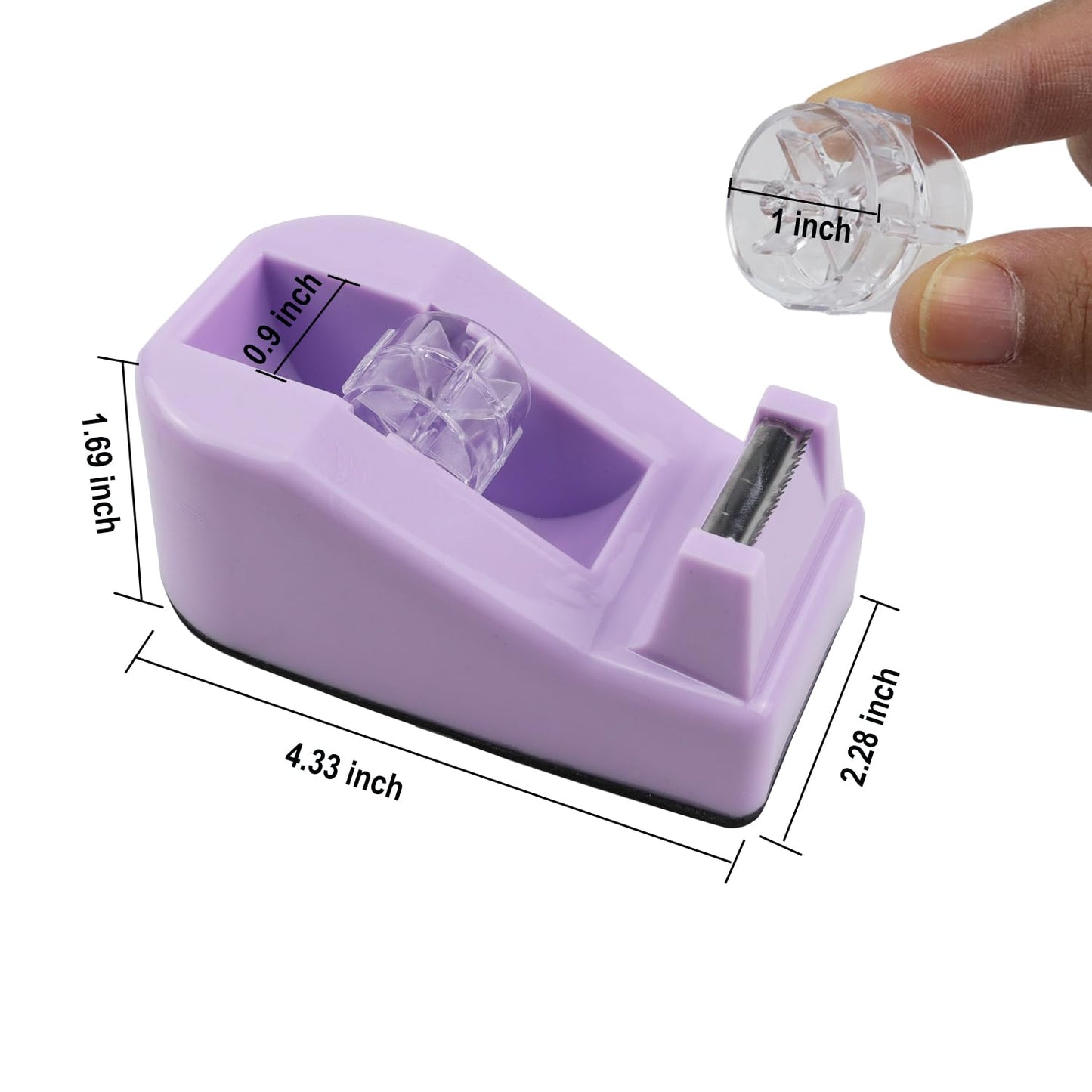 Aacehlh Desktop Tape Dispenser with 12 rolls