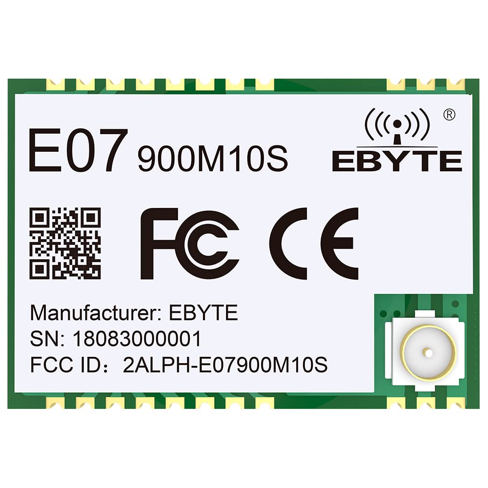 TI CC1101 Wireless 868Mhz 915Mhz RF Module Long Range 1.5km IPEX/Stamp Hole Antenna SMD Package
