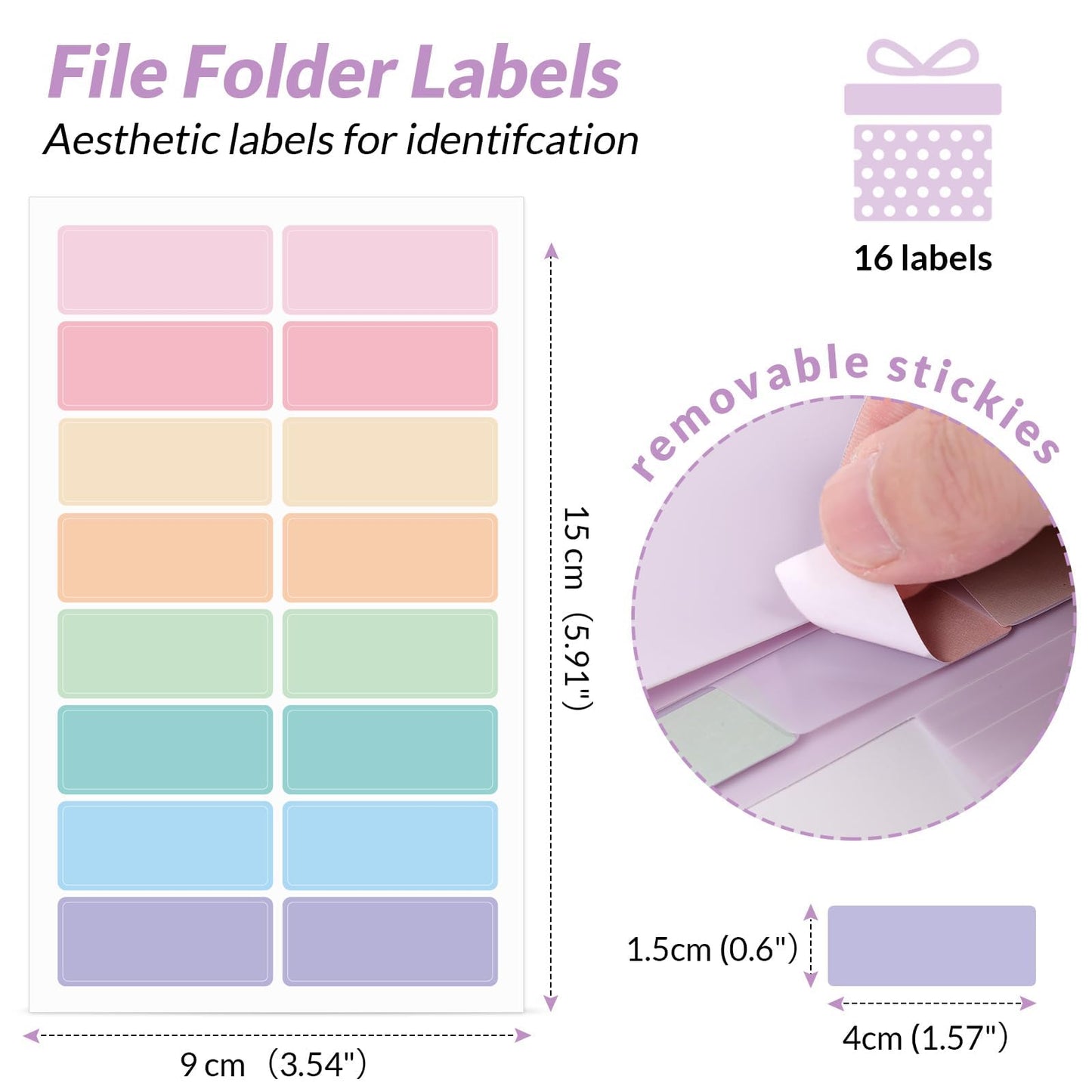 SKYDUE Expanding File Folder, Accordion File Organizer with 8 Pocket, Expandable Document Paper Receipt Holder for School Office Hospital, Letter/A4 Size- Purple