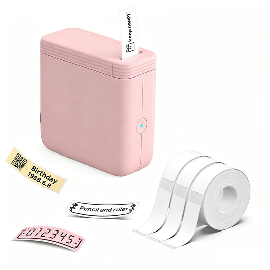FLEXYVA Mini Label Maker Machine with 3 Tapes, P24 Label Makers