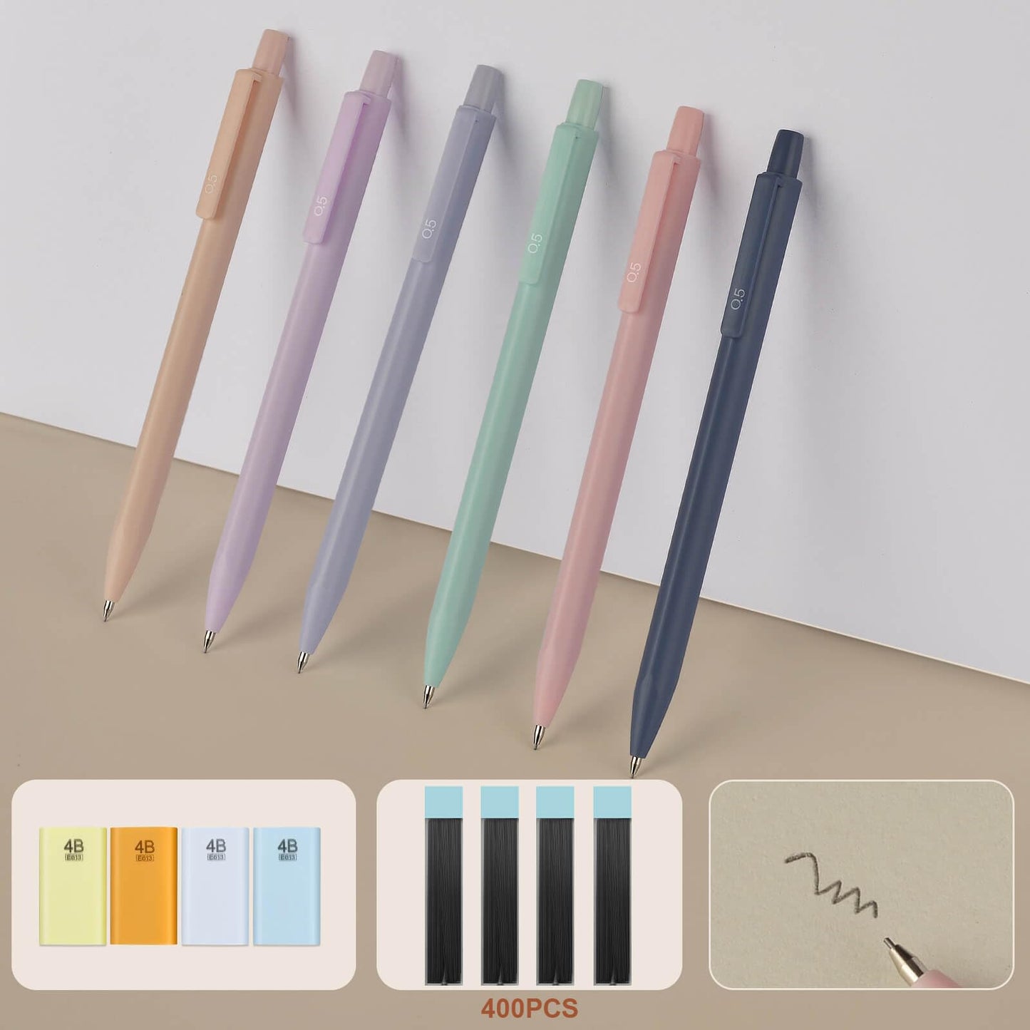 52 Aesthetic School Supplies with Cute Pen Case