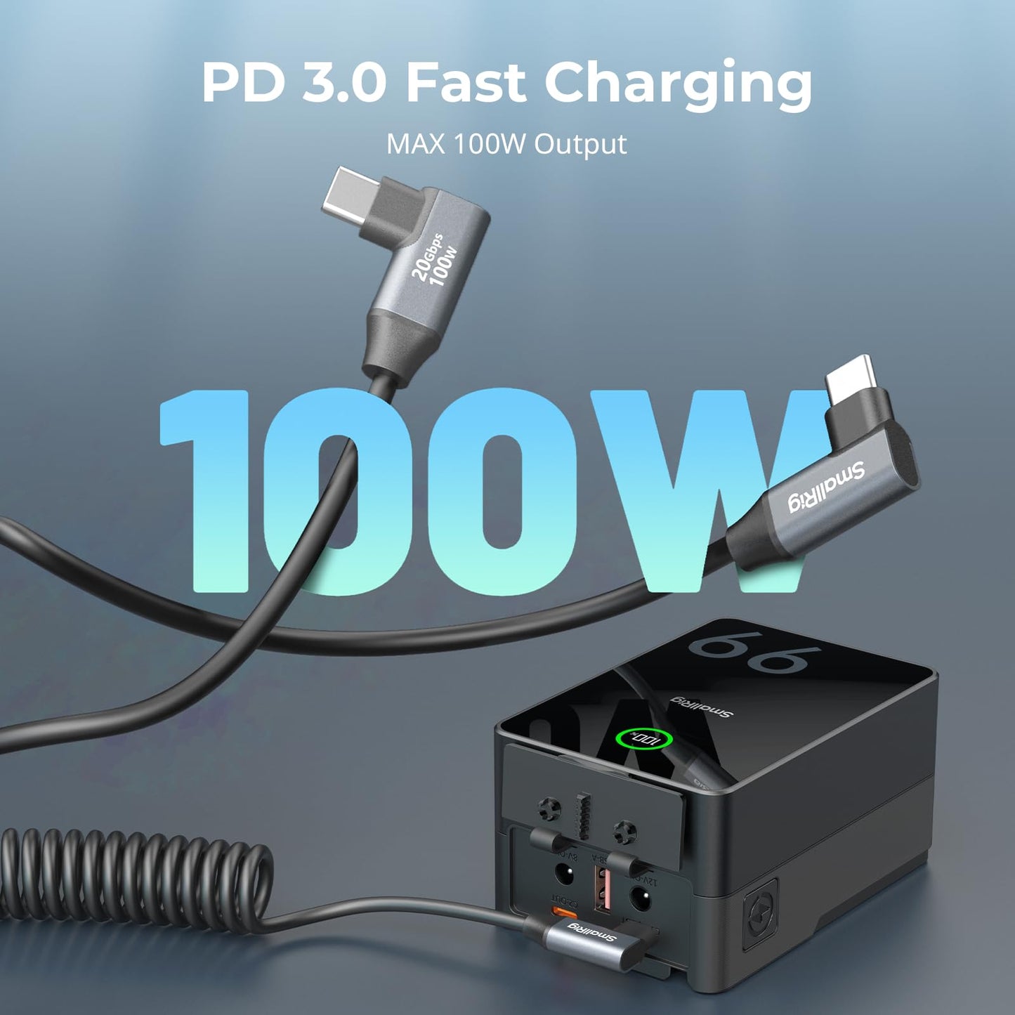 Data Cable USB C to USB C (Angled to Angled)