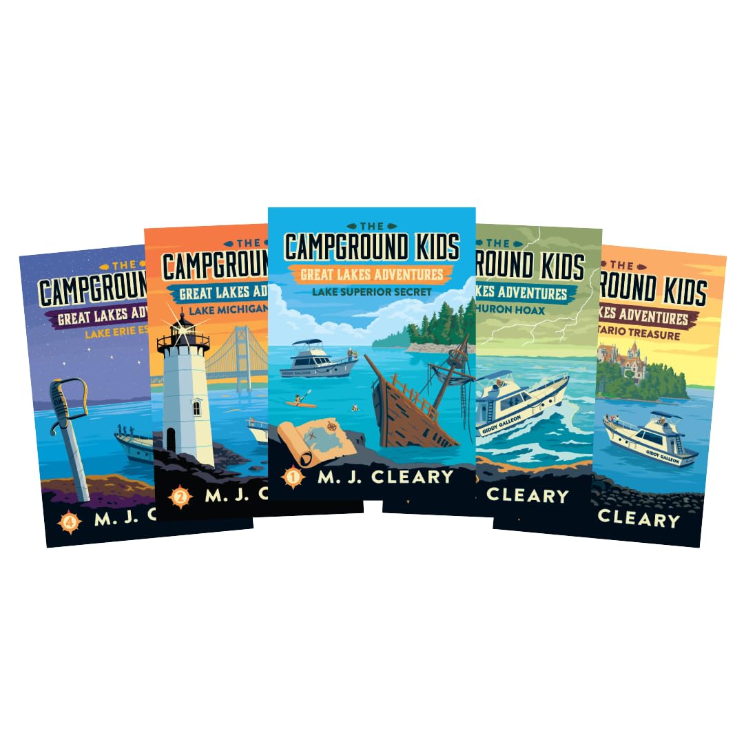 The Campground Kids: Great Lakes Adventures- paperback