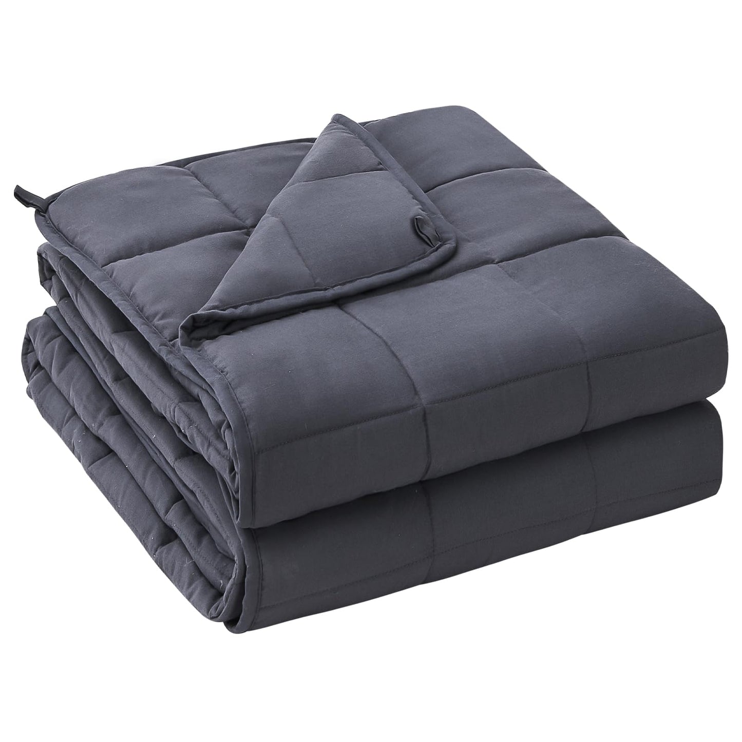 Weighted Blanket(20 lbs, 60” x 80”, Grey)