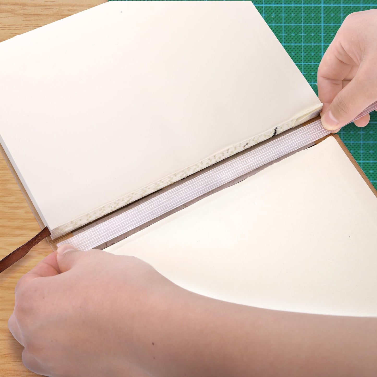 100 Pcs Glue Strips with Mesh Backing