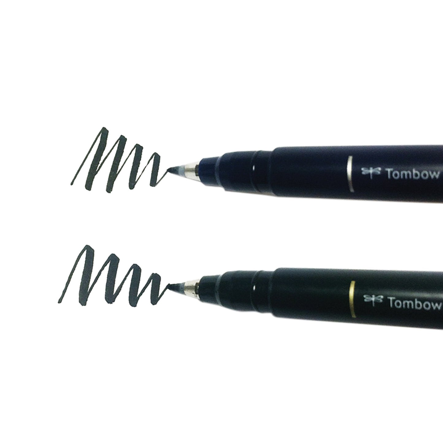 Tombow 62038 Fudenosuke Brush Pen, 2-Pack, calligraphy