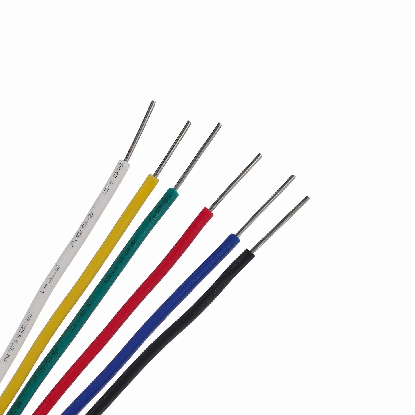 TUOFENG 20 AWG Solid Core Hookup Wire Kit, 26.3 ft Each