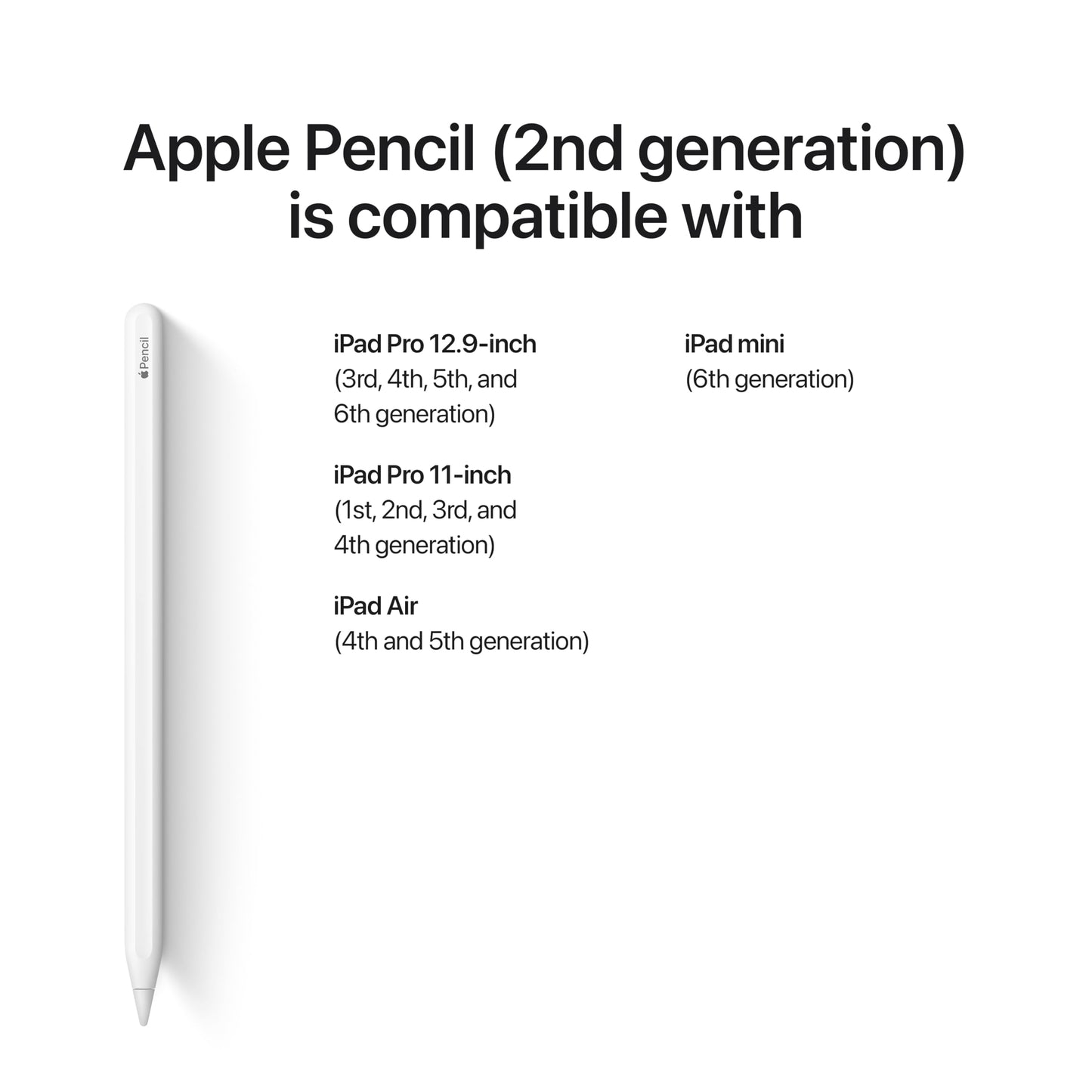 Apple Pencil- 2ND Generation