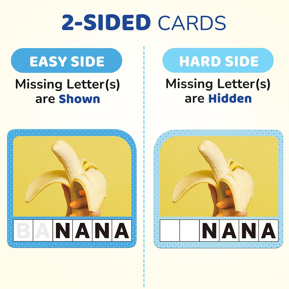 BenBen Spelling Games, 224 Flashcards, 208 Wood Letter Tiles