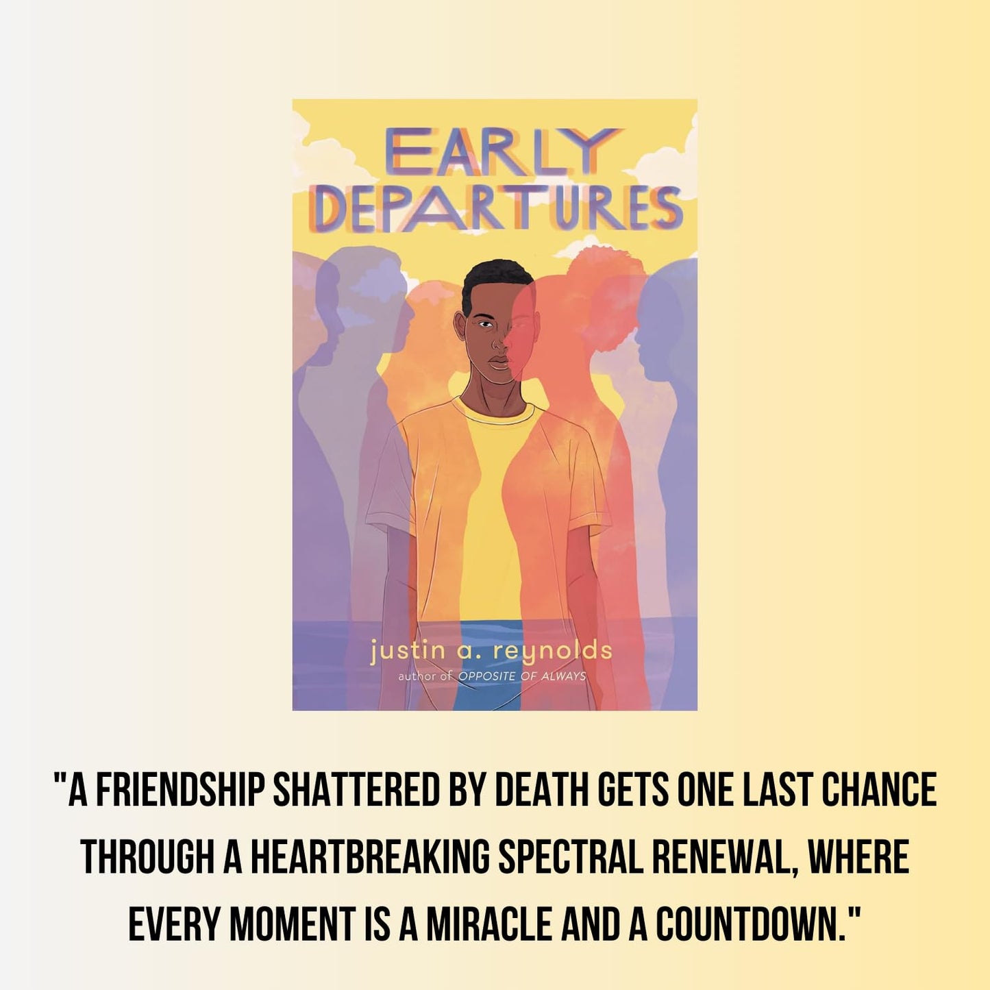 Early Departures: A Heartbreaking YA Novel About Friendship, Love, Loss, and One Final Goodbye- paperback