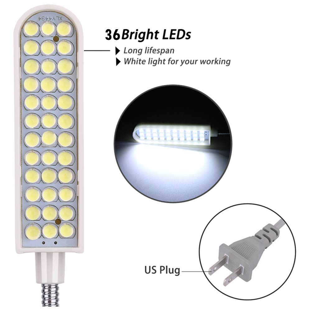 Sewing Machine Light (36LEDs) Gooseneck