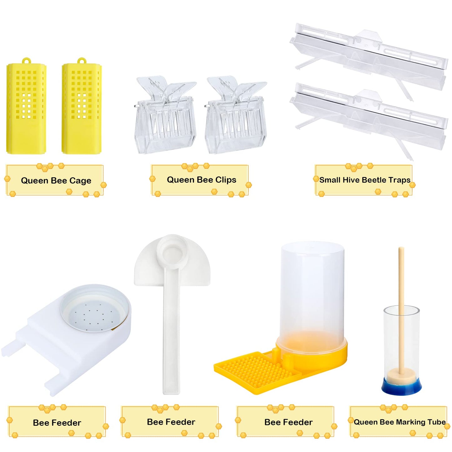 Blisstime Beekeeping Supplies, 30 PCS Bee Keeping Starter Kit