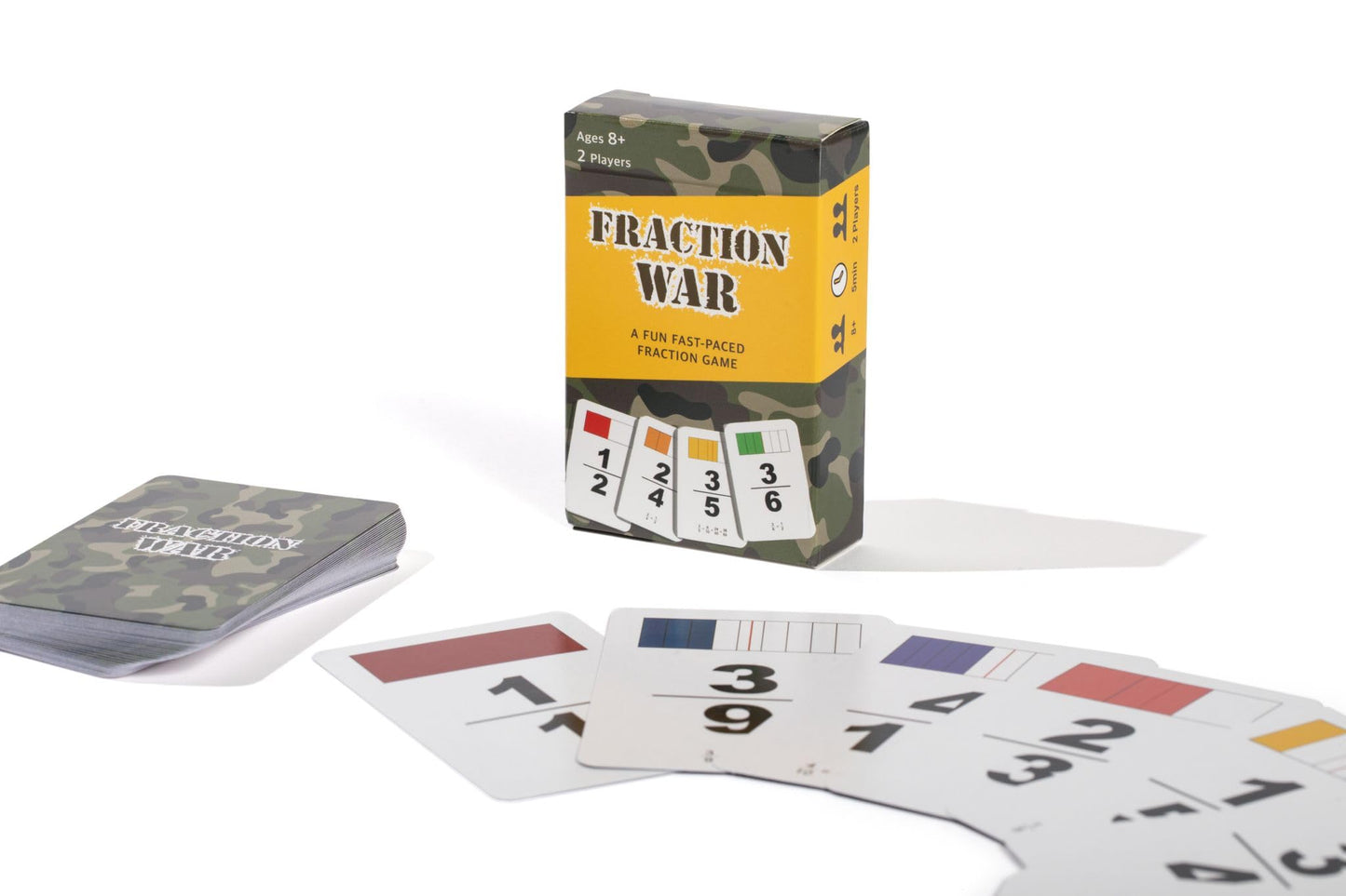 Fraction War Fun Math Game to Learn