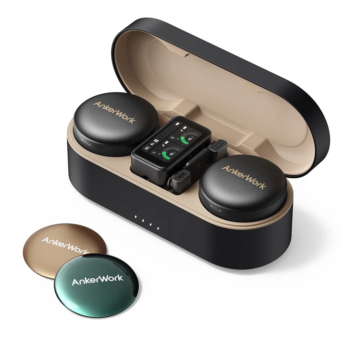 AnkerWork M650 Wireless Lavalier Microphone