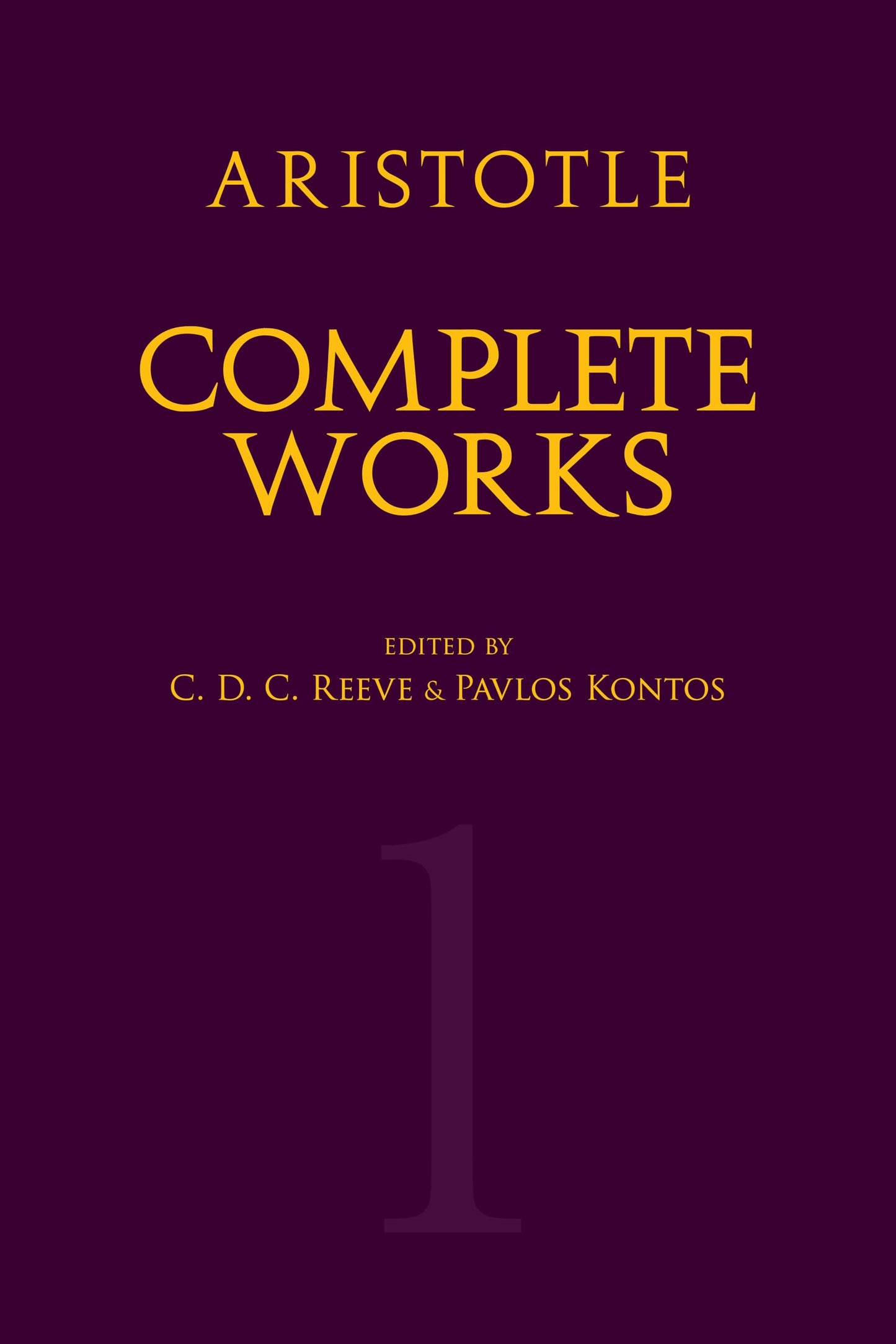 Aristotle: Complete Works: Two-Volume Set