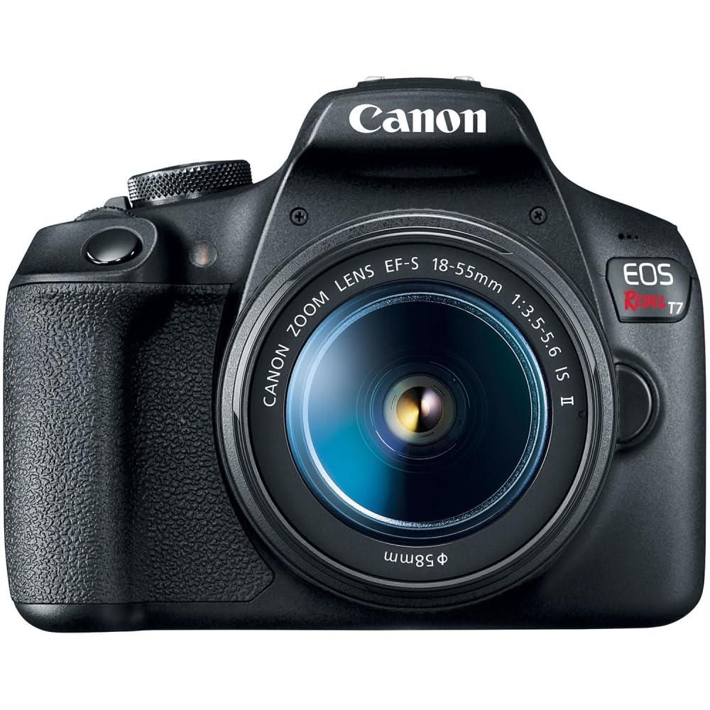 Canon EOS Rebel T7 DSLR Camera with 18-55mm Lens Bundled