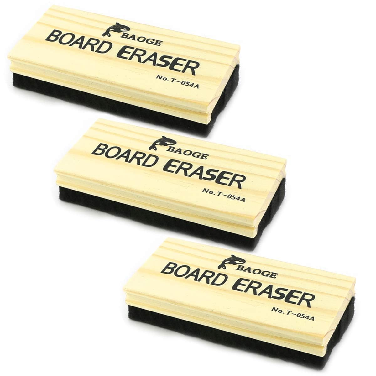 TKOnline 3 Pack Premium Wool Felt Chalkboard Eraser