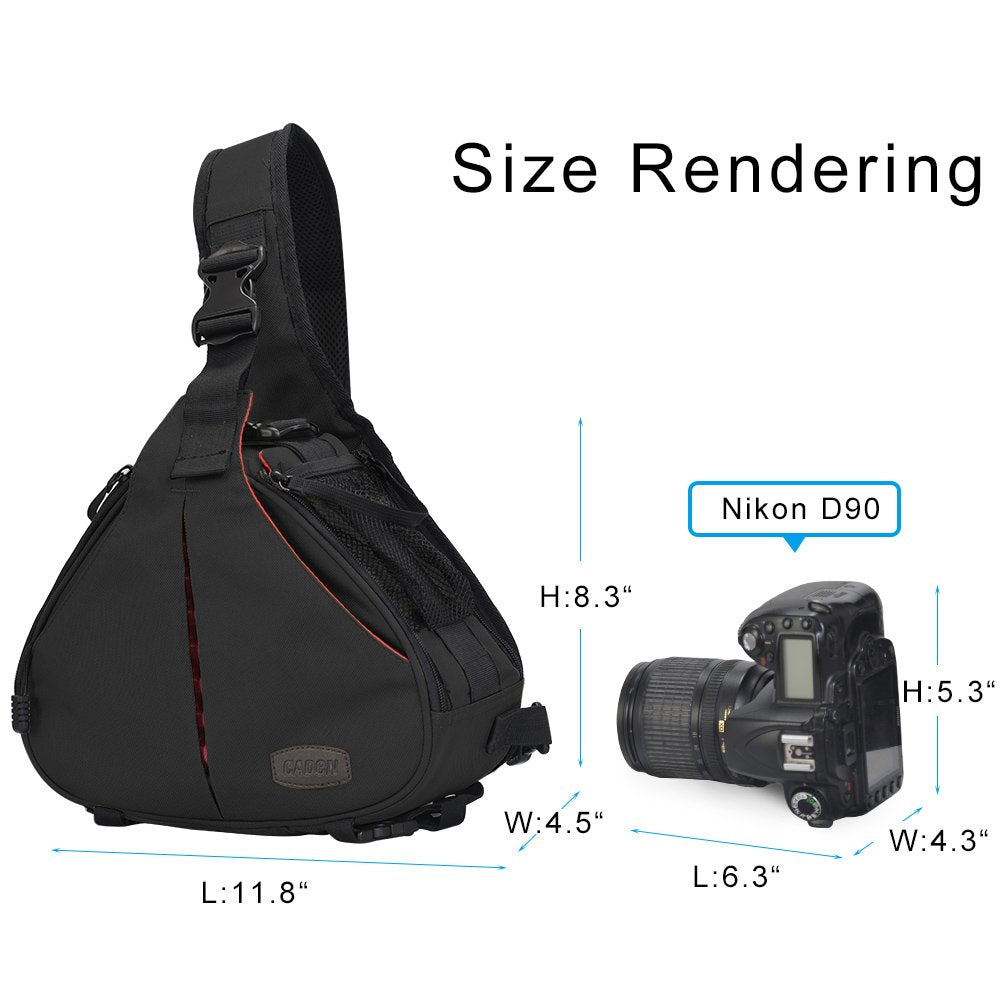 CADeN Camera Bag Sling Backpack Camera Case