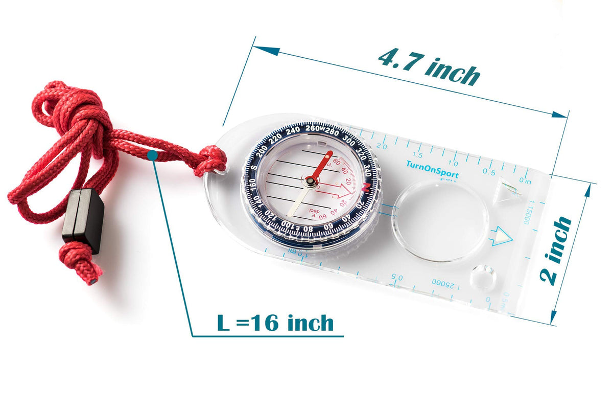 Orienteering Compass - Compass | Scout Compass Camping and Navigation