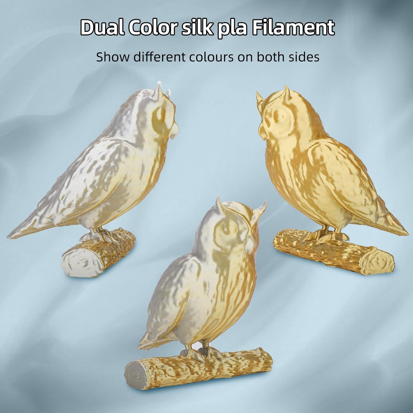 3D Printer Filament Bundle, Silk PLA Filament