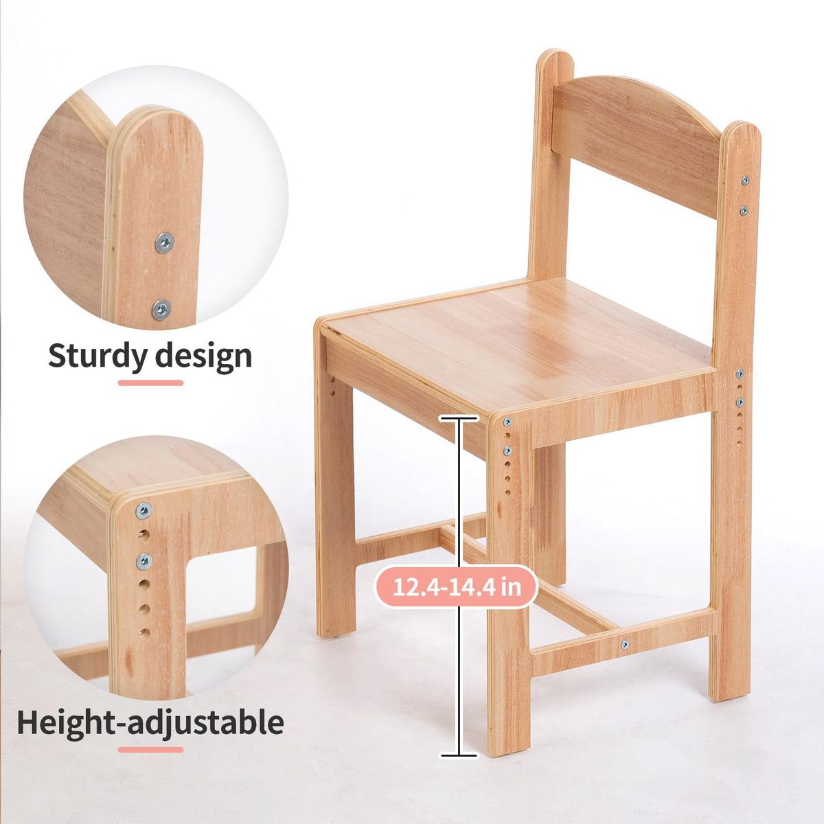 UNICOO® Wood Kids Desk and Chair Set