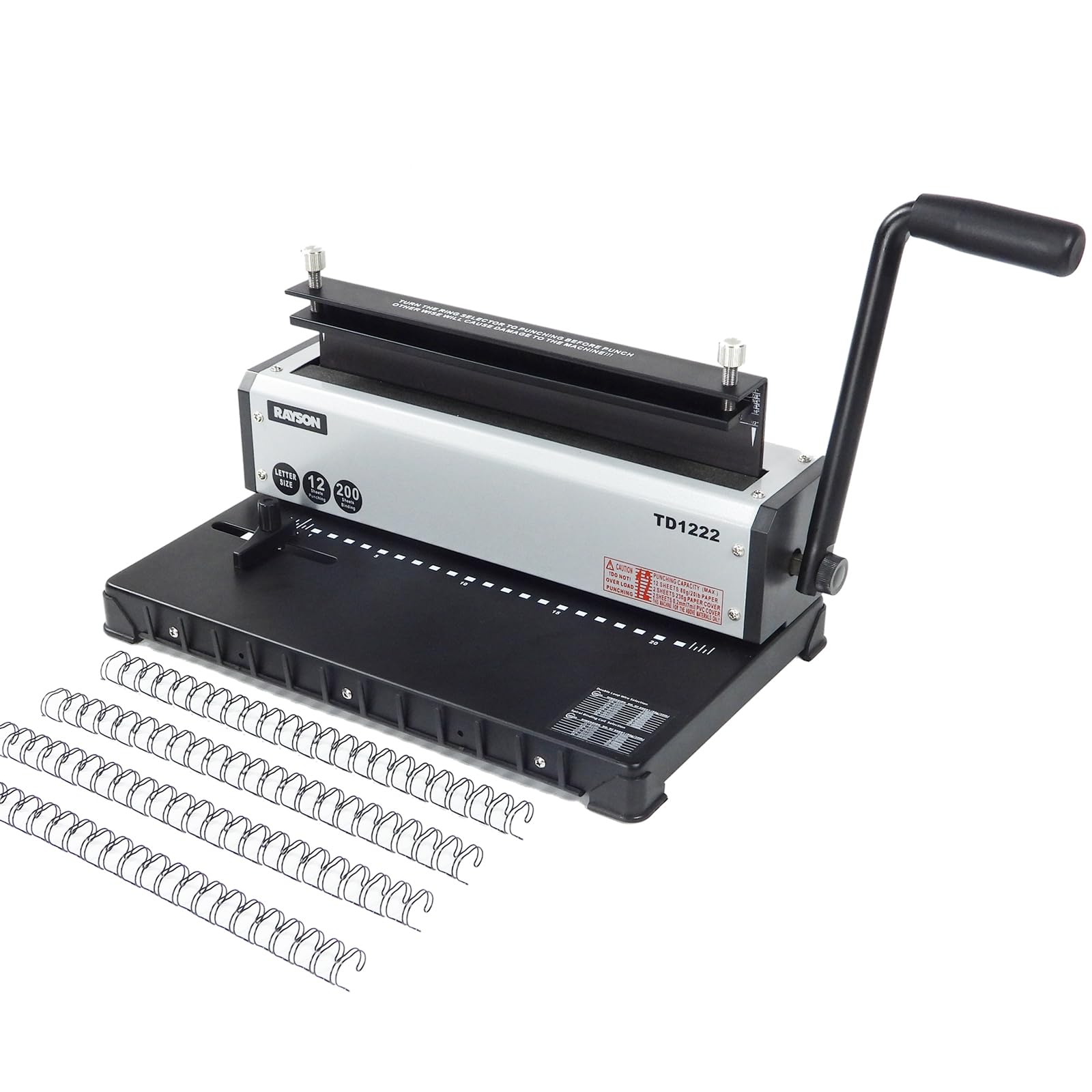 Rayson TD1222 Wire Binding Machine - 2:1 Pitch – Lavender Vibes