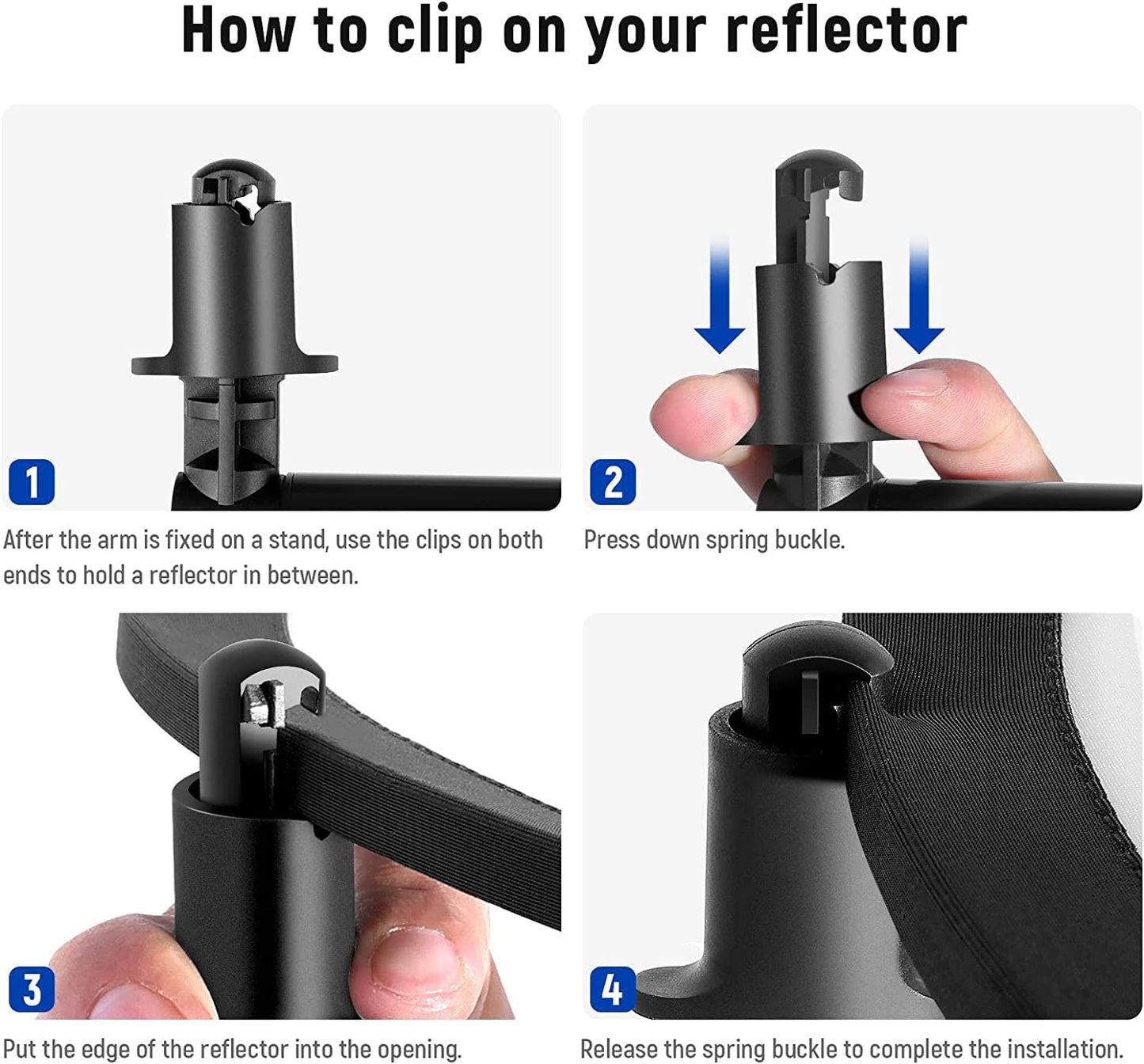 Extendable Reflector Holder Arm