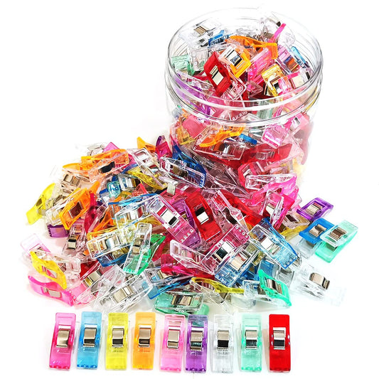 Sewing Clips, 100 Pcs with Plastic Box