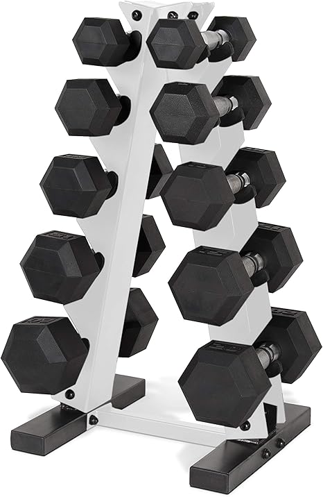 Barbell Dumbbell Set with Rack