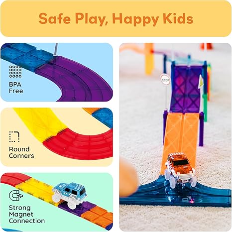 PicassoTiles Magnetic- track