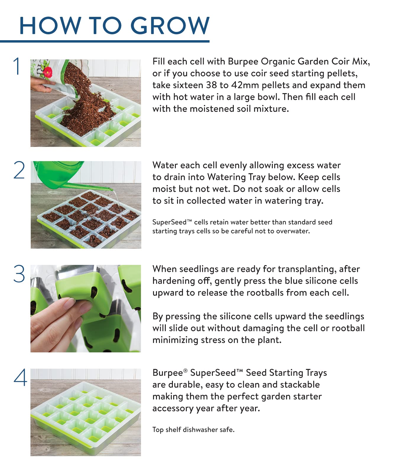 SuperSeed Seed Starting Tray