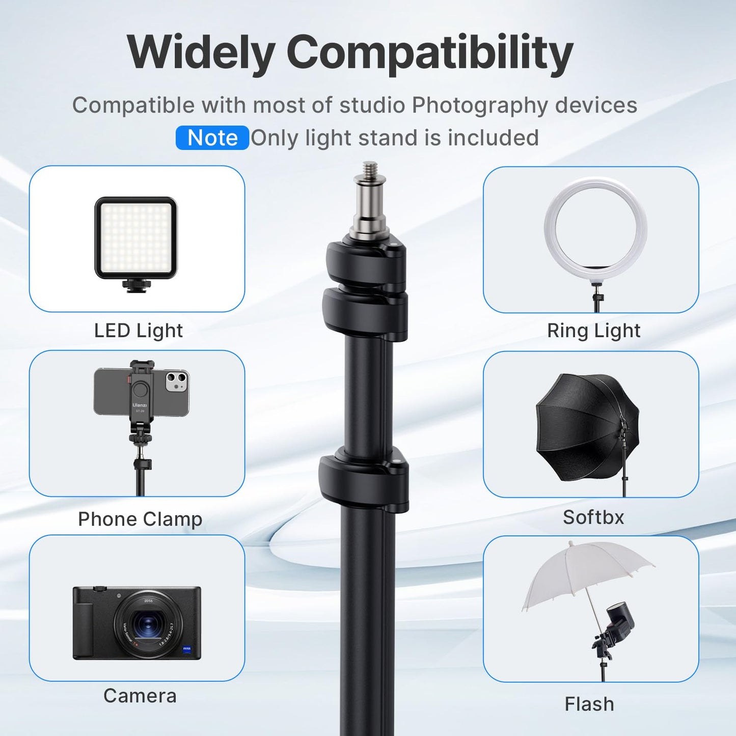 Extendable Photography Light Stand