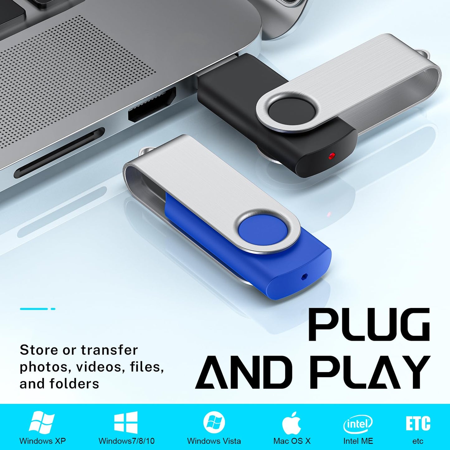 64GB Flash Drive 10 Pack