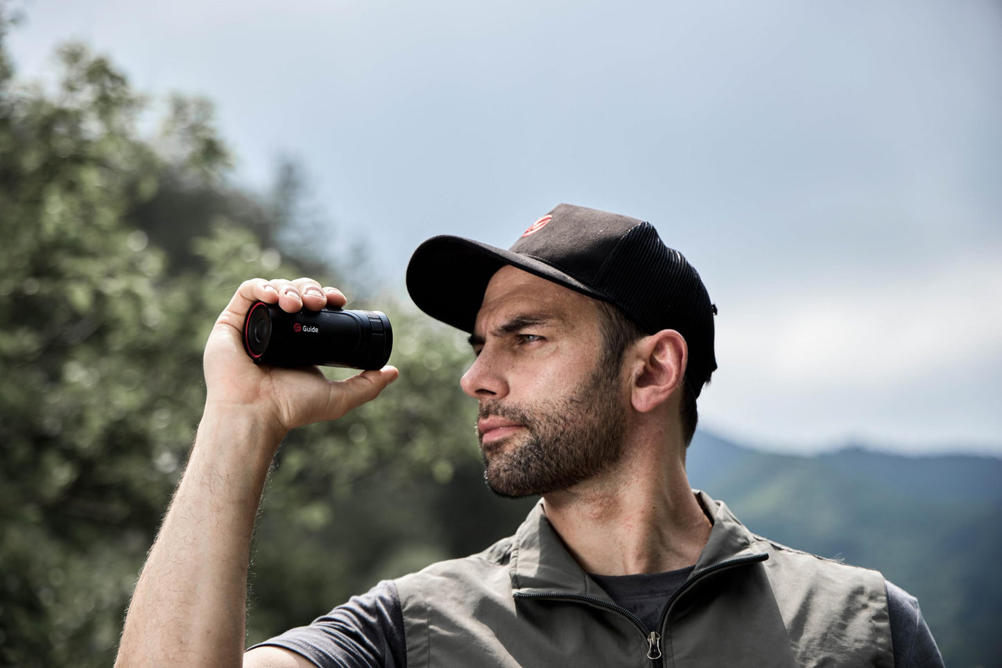 Guide TE211 Mini Thermal Monocular, 10mm, 1.43" Large Touch Screen